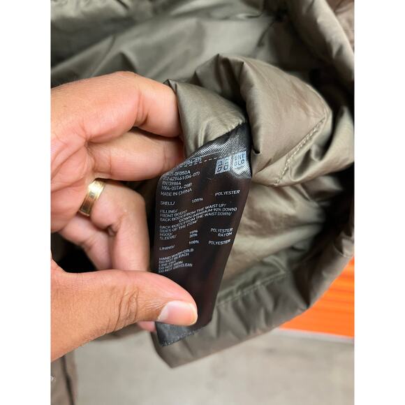 Uniqlo - Hybrid Down Coat / XS / Olive brown - Picture 5 of 5